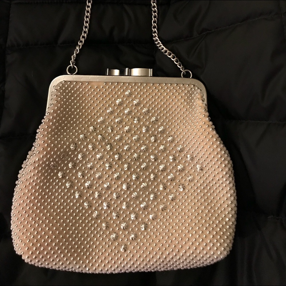 Vintage Purse Golden Name M in Hong Kong.Cocktail